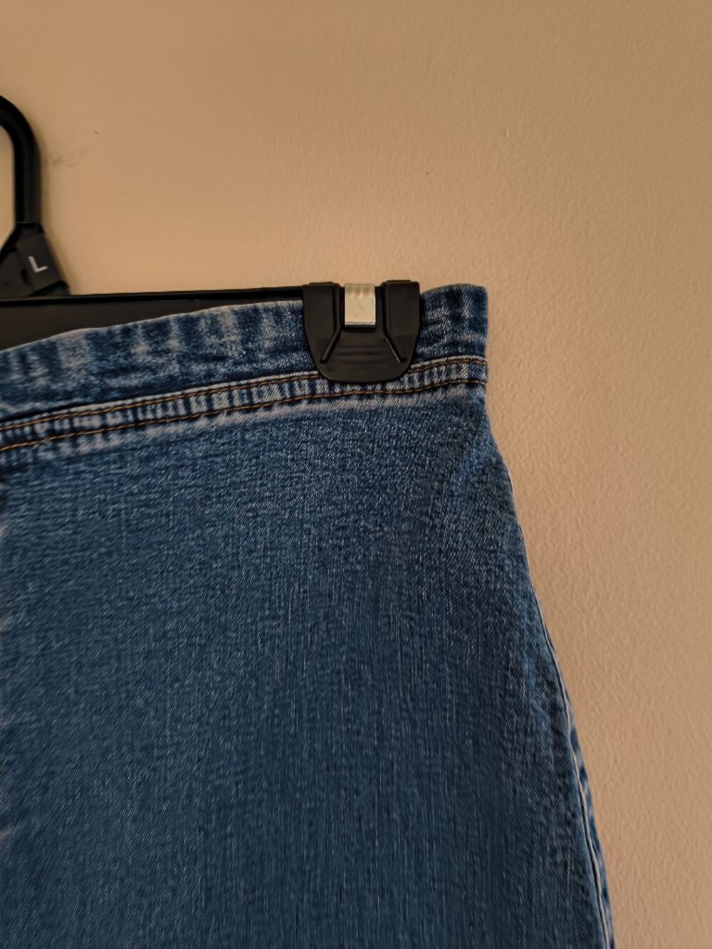 Vintage Tommy Hilfiger Denim Midi Skirt
